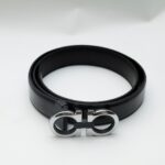 ⁦حزام اسود mont blanc⁩ - الصورة ⁦3⁩