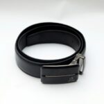 ⁦حزام اسود mont blanc⁩ - الصورة ⁦2⁩