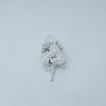 دبوس ورده تركى ابيض