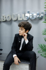 ⁦suit kids black 651⁩ - الصورة ⁦4⁩