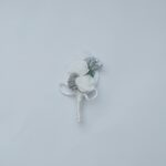 ⁦دبوس ورده تركى ابيض⁩ - الصورة ⁦2⁩