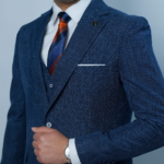 ⁦كحلي-suit-253⁩ - الصورة ⁦2⁩