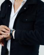 ⁦jaket-723-black⁩ - الصورة ⁦2⁩