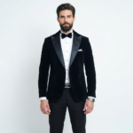 ⁦suit - 218 - black⁩ - الصورة ⁦2⁩