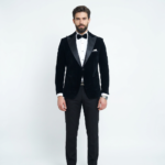 ⁦suit - 218 - black⁩ - الصورة ⁦3⁩