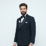 ⁦suit - 675 - black⁩ - الصورة ⁦2⁩