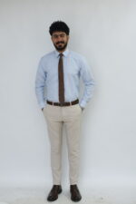 ⁦Pants Likra - Beige⁩ - الصورة ⁦3⁩