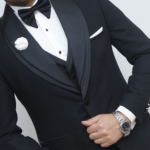 ⁦suit - 639 - black⁩ - الصورة ⁦2⁩