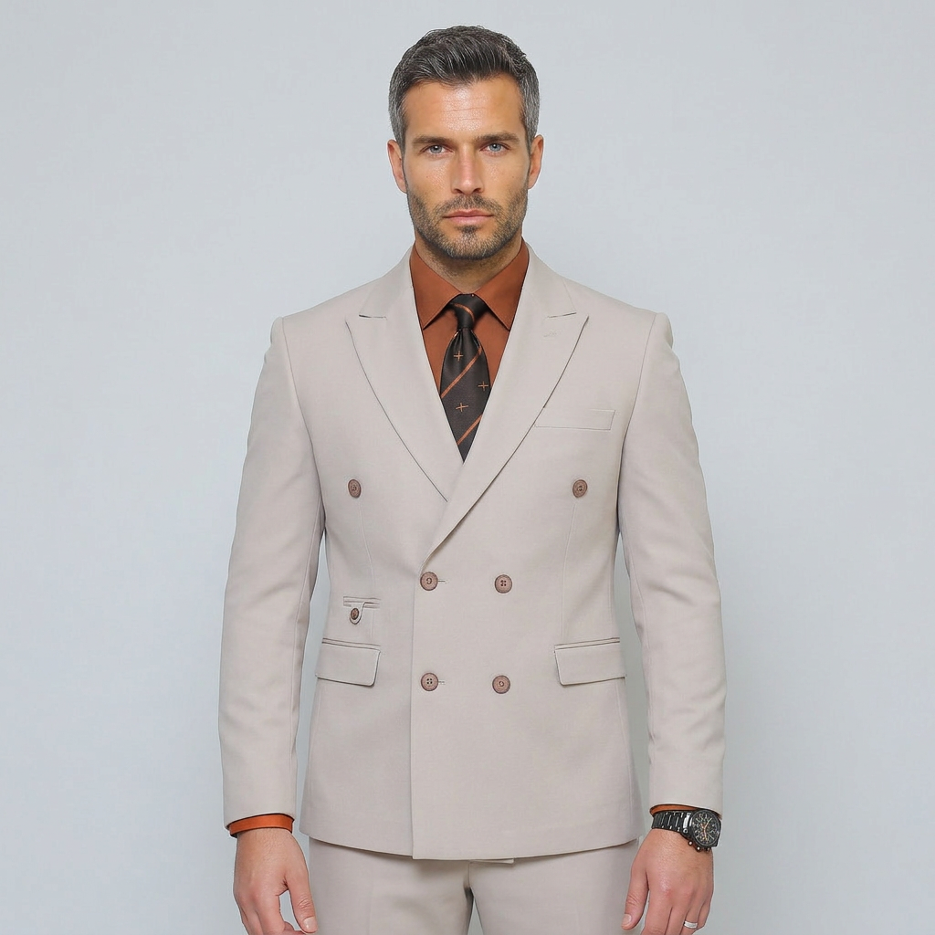 262 بيج suit - 262 - Beige - الصورة 1