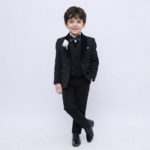 kids suit 668 - black