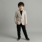 ⁦Plz Kids -712 - Dark beige⁩ - الصورة ⁦2⁩