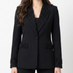 ⁦Blazer - 008 - black⁩ - الصورة ⁦3⁩
