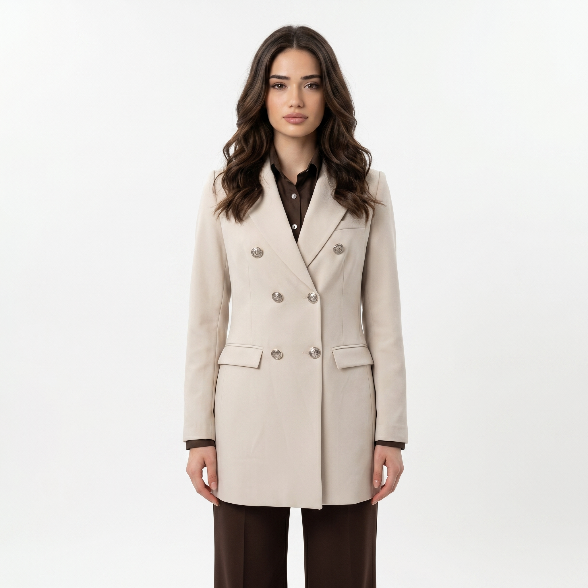 magnific_the-girl-in-img1-same-fac_2890687187 Blazer - 048 - Beige - الصورة 1