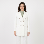⁦Blazer - 048 - White⁩ - الصورة ⁦3⁩
