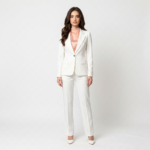 ⁦Blazer - 006 - White⁩ - الصورة ⁦3⁩