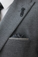 ⁦suit - 229 - Gray⁩ - الصورة ⁦3⁩