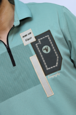 ⁦T-Shirt - 2102 - Turquoise⁩ - الصورة ⁦3⁩