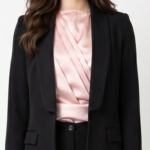 ⁦Blazer - 047 - black⁩ - الصورة ⁦3⁩