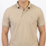 ⁦T-Shirt - 2156 - Beige⁩ - الصورة ⁦2⁩