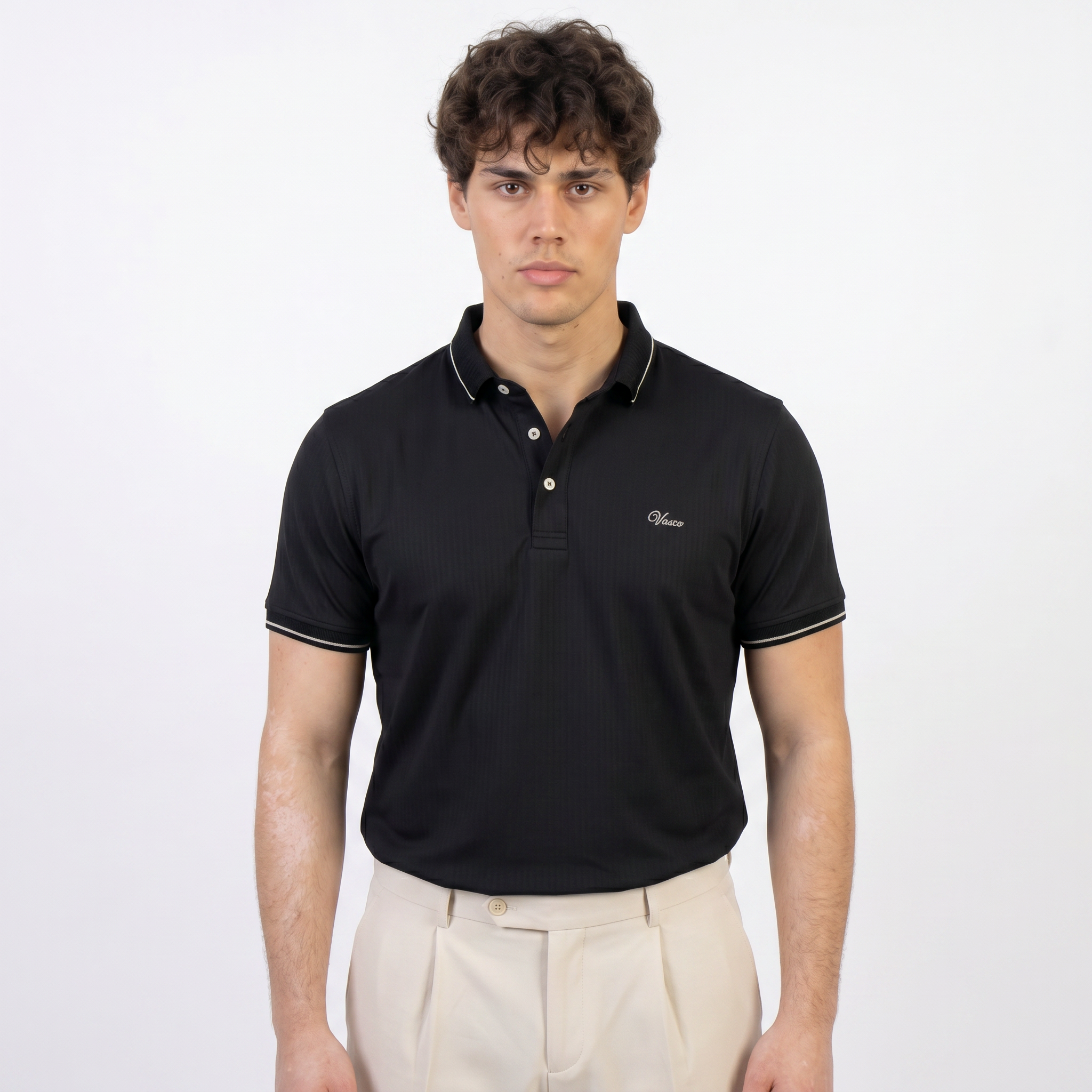 magnific_the-man-in-img1-same-body_2892618600 T-Shirt - 2156 - black - الصورة 1