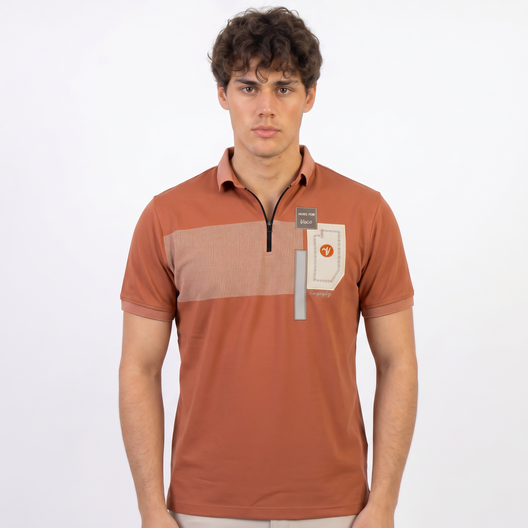 magnific_use-the-exact-same-person_2892878687 T-Shirt - 2102 - Copper - الصورة 1