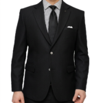 ⁦suit - 263 - black⁩ - الصورة ⁦2⁩