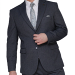 ⁦suit - 263 - navy⁩ - الصورة ⁦2⁩