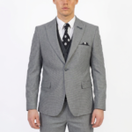 ⁦suit - 229 - Silver⁩ - الصورة ⁦4⁩