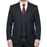 ⁦suit - 988 - black⁩ - الصورة ⁦3⁩