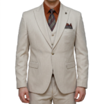 ⁦suit - 988 - Beige⁩ - الصورة ⁦2⁩