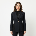 ⁦Blazer - C8590 - Black⁩ - الصورة ⁦5⁩
