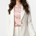 ⁦Blazer - C8590 - White⁩ - الصورة ⁦2⁩