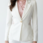 ⁦Blazer - C8590 - White⁩ - الصورة ⁦3⁩