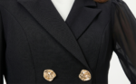 ⁦Blazer - C21867 - Black⁩ - الصورة ⁦3⁩