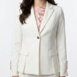 ⁦Blazer - C18647 - White⁩ - الصورة ⁦3⁩