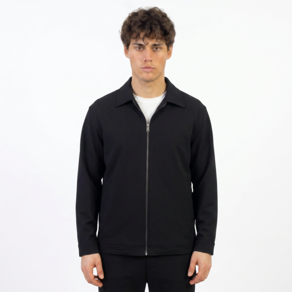 suit over size - 033 - black