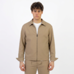 ⁦suit over size - 033 - Dark beige⁩ - الصورة ⁦2⁩