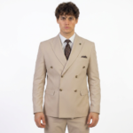 ⁦suit - 335 - beige⁩ - الصورة ⁦2⁩