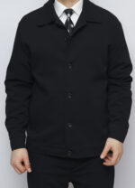 ⁦suit - over size - 034 - black⁩ - الصورة ⁦3⁩