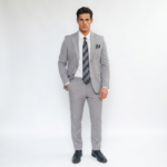 ⁦Suit - 1610 - Gray⁩ - الصورة ⁦2⁩