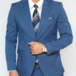 ⁦Suit - 1610 - Blue⁩ - الصورة ⁦5⁩
