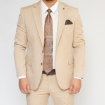 ⁦Suit - 1610 - Beige⁩ - الصورة ⁦3⁩