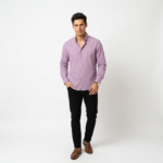 ⁦موف فاتح - shirt - kettan915⁩ - الصورة ⁦2⁩
