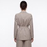 ⁦Suit Woman - 5166 - Beige⁩ - الصورة ⁦5⁩