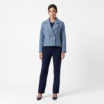 ⁦Blazer - 8489 - navy⁩ - الصورة ⁦2⁩