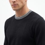 ⁦T.Shirt - 7237 - black⁩ - الصورة ⁦3⁩