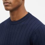 ⁦Pullover - 7088 - navy⁩ - الصورة ⁦3⁩