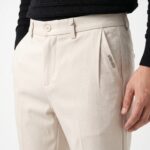 ⁦P.Wide leg - 673 - Beige⁩ - الصورة ⁦2⁩