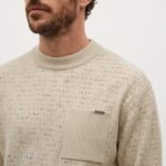 ⁦Pullover - 096 - Beige⁩ - الصورة ⁦3⁩