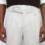 ⁦P.Wide leg - 660 - Beige⁩ - الصورة ⁦3⁩
